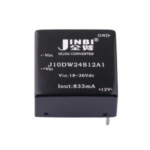 金臂 J10DW24S12A1 10W,DC-DC,单路12V输出,1000V隔离