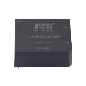 金臂 J10AW220S05B6 10W,AC-DC,单路5V输出,2500V隔离