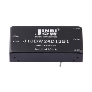 金臂 J10DW24D12B1 10W,DC-DC,双路12V输出,1000V隔离