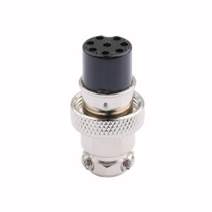 LICQ GX16连接器插头8针8芯圆形螺纹(线缆)连接器 AD.MT.GX16.308.NYA