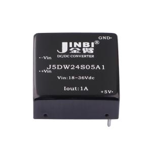 金臂 J5DW24S05A1 5W,DC-DC,单路5V输出,1000V隔离