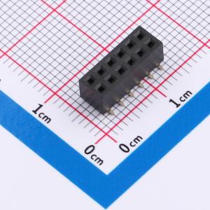 2x6P 间距:2mm 立贴