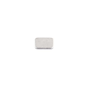 YIYUAN(怡远) 载流锰钢片 4.0x3.0x0.3mm 锰钢镀镍 SMT编带汇流条 PCB散热增加载流 盘装 YTC-M403003-SNR