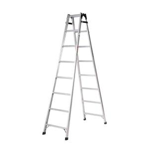 郑兴安 XE-8 铝合金直马梯 收缩梯长2380mm 人字高度2270mm 人字工作高度1670mm 梯级数8步 最大宽度580mm 自重约8.9kg 跨度1420mm 单梯高度4725mm 单梯工作高度3930mm 厚度160mm