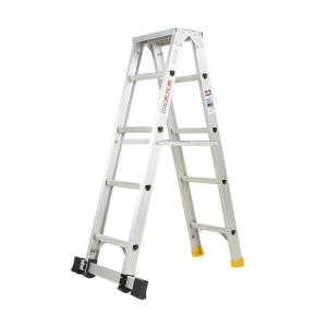 郑兴安 LGP-15 铝合金人字梯 梯长1500mm 人字高度1470mm 梯级数5步 宽度415mm 自重约9.95kg 跨度790mm 工作高度880mm 最大触及高度1980mm 厚度215mm