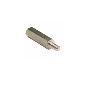 HARWIN M3 x 0.5六角黄铜螺母柱,18mm总长,6mm螺柱, 5mm六角对边, R30-3001802 rs1613646