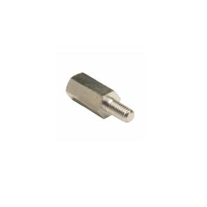 HARWIN M3 x 0.5六角黄铜螺母柱,13mm总长,6mm螺柱, 5mm六角对边, R30-3001302 rs1613577