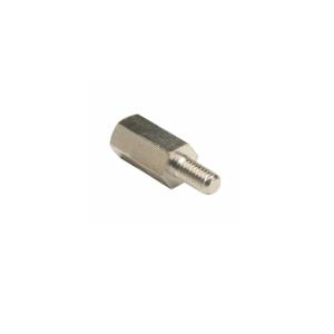 HARWIN M3 x 0.5六角黄铜螺母柱,11mm总长,6mm螺柱, 5mm六角对边, R30-3001102 rs1613575