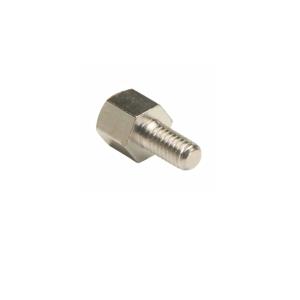 HARWIN M3 x 0.5六角黄铜螺母柱,4mm总长,6mm螺柱,5mm六角对边, R30-3000402 rs1613635