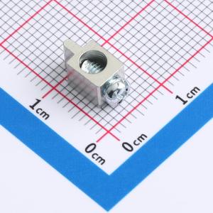 电源铜端子 M3螺钉 5.0x5.0x6.0mm 铜镀锡