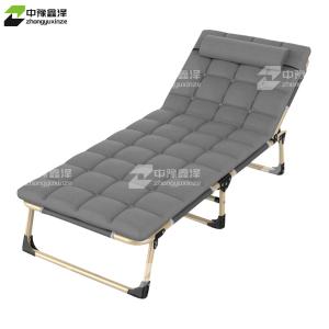 中豫鑫泽ZYXZXZ4073125折叠午休床折叠椅陪护床 三脚56CM含珍珠棉垫