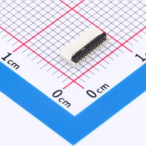 FPC 后锁式双面接19Pin连接器 端子镀金H=0.9H