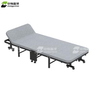 中豫鑫泽ZYXZXZ4073107午休折叠床四折床 70宽床头可调节