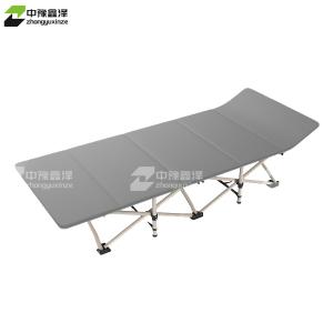 中豫鑫泽ZYXZXZ4073134简易折叠床单人午休床便携床 灰色圆管含棉垫