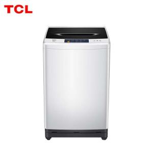 TCL 10公斤全自动大容量小体积波轮洗衣机 一键脱水 B100F1C 云墨蓝