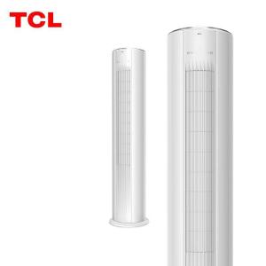 TCL空调2匹 新一级能效 变频智柔风 双节能 圆柱立柜式空调柜机 KFR-51LW/AD1a+B1