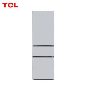 TCL冰箱 215升 三门 直冷微霜冰箱 中门软冷冻 即切即用 BCD-215TC闪白银