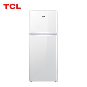 TCL冰箱 BCD-120C 120升小型双门电冰箱 LED照明 迷你小冰箱 冰箱小型便捷 珍珠白