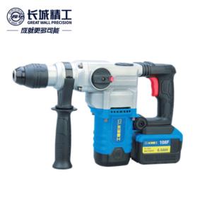 长城精工 730017 重型无刷锂电锤 21V/6.0Ah/Φ28mm /单电