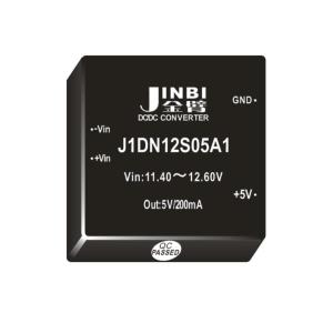 JINBI(金臂) J1DN12S05A1 1W,DC-DC,单路5V输出,1000V隔离