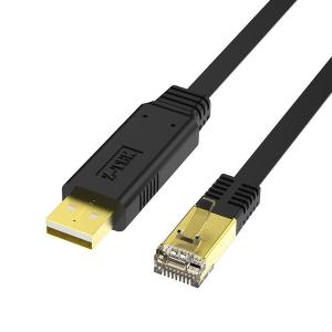 力特科技(Z-TEK)USB 2.0 转 RJ45 console 调试线 1.5M ZY376