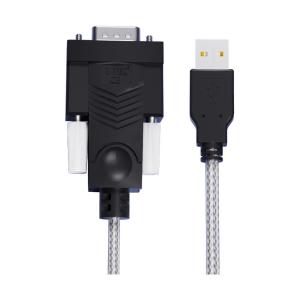 力特科技(Z-TEK)USB 2.0 RS232 CABLE 工业级通用串口线 1.8M 母座DB9孔 原装英国FTDI芯片 ZE599