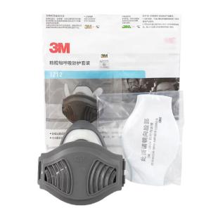3M  1212防尘面罩防工业打磨抛光水泥煤矿颗粒粉尘  1套装