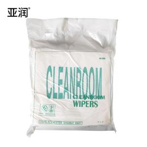 亚润无尘布工业擦拭布超细纤维UV喷头喷绘机 1009D无尘布网纹 9x9"120张/包