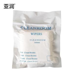 亚润无尘布工业擦拭布超细纤维UV喷头喷绘机 3009无尘布亚细激光封边9x9"90张/包