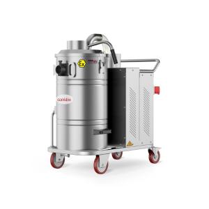 cooldisi  工业吸尘器 库迪斯工业防爆单桶吸尘器强吸力面粉厂煤矿铝厂用粉尘颗粒吸尘器KDS-22EX