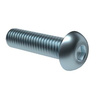 [550支/袋]GonLuo(工螺)  内六角平圆头机螺钉 ISO7380 10B21 M5*30