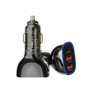 RECCI  征途33W车载快速充电器RCC-N18透明黑