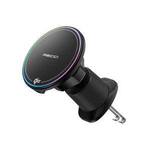 RECCI  QI2磁吸无线充车载支架RHO-C43黑色