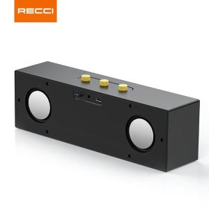 RECCI  TWS互联双倍环绕立体声无线音响RSK-W47雅致黑