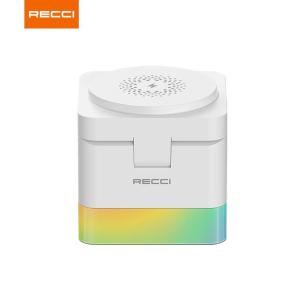 RECCI  魔方四合一无线充RCW-46雅静白