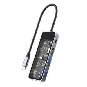 RECCI  五合一HUB RH16灰色