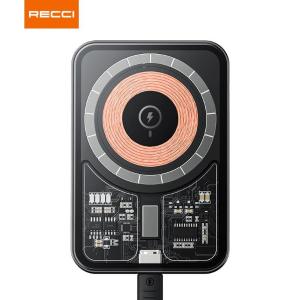 RECCI  火星系列透明磁吸无线充车载支架RHO-C31锖色