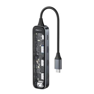 RECCI  五合一HUB RH20灰色