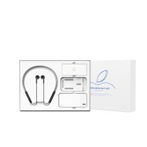 RECCI锐思 套装RGB-N10移动电源/蓝牙耳机/手机支架/充电线四合一礼盒 白色