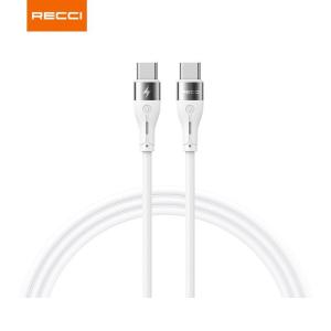 RECCI 极速系列PD快充硅胶华为转Type-C数据线RS11CC雅静白