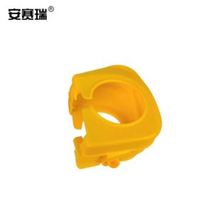 安赛瑞 开合式脚手架保护套 十字旋转塑料扣件套 工地架子钢管万向扣件PVC保护套 100个装 25612
