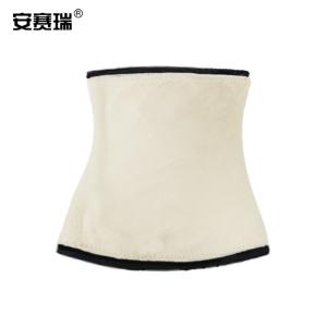 安赛瑞 透气保暖护腰 加绒护肚弹性男女士防寒暖腰带 成人护腹保暖带 13号棉质羊羔绒 300172