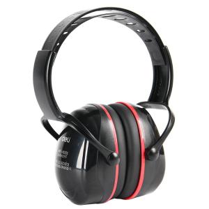 deli得力DL523012防噪音耳罩31dB(红)(盒)