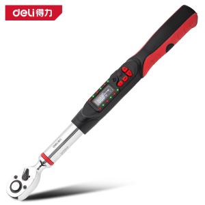 deli得力DL170100S电子扭力扳手3/8寸10-100N.m(红)(把)