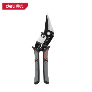 deli得力DL383013弯嘴电工剪1.3-3.2mm(黑)(把)