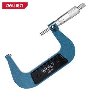 deli得力DL9310外径千分尺75-100mm(银)(把)