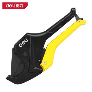 deli得力DL350042锋利型管子割刀42mm小号棘轮省力(黄)(把)