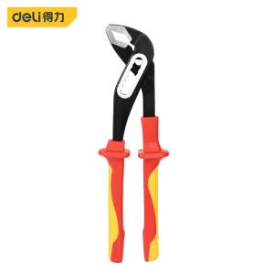deli得力DQ90210_绝缘水泵钳10寸(红)(把)