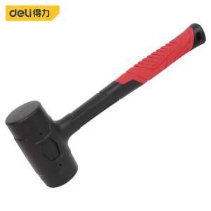 deli得力DL445065Z专业级防震橡皮锤65mm(红)(把)