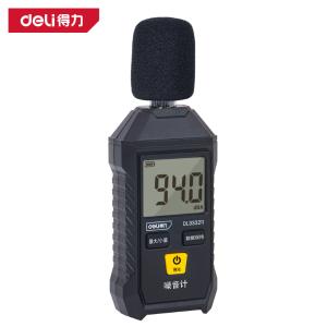 deli得力DL333211噪音计35~130dBA迷你(黑)(台)